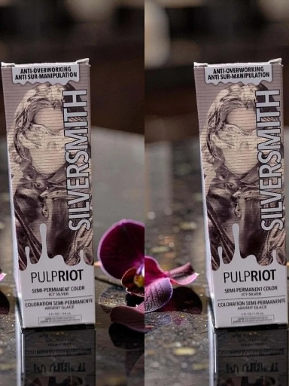Pulp Riot Silver Smith Icy Silver Semi Permanent Color 4 oz_ 2 units